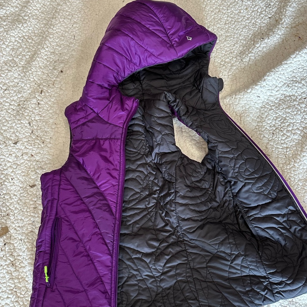 Ivivva Purple Hooded Vest
